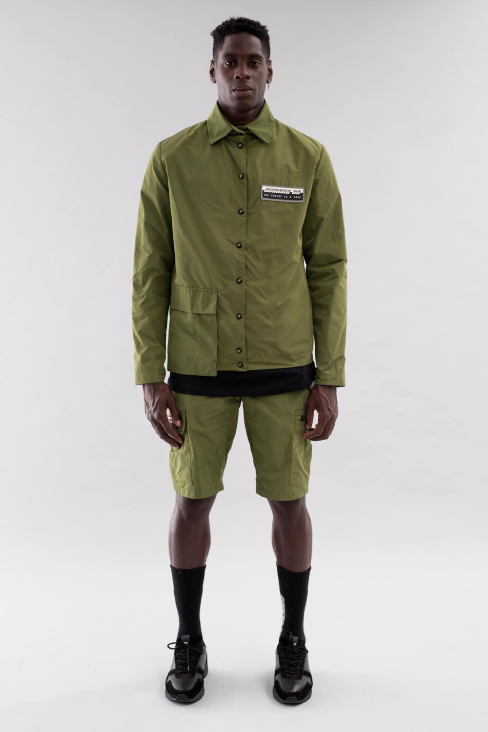 GREEN POCKET JACKET - Image 2