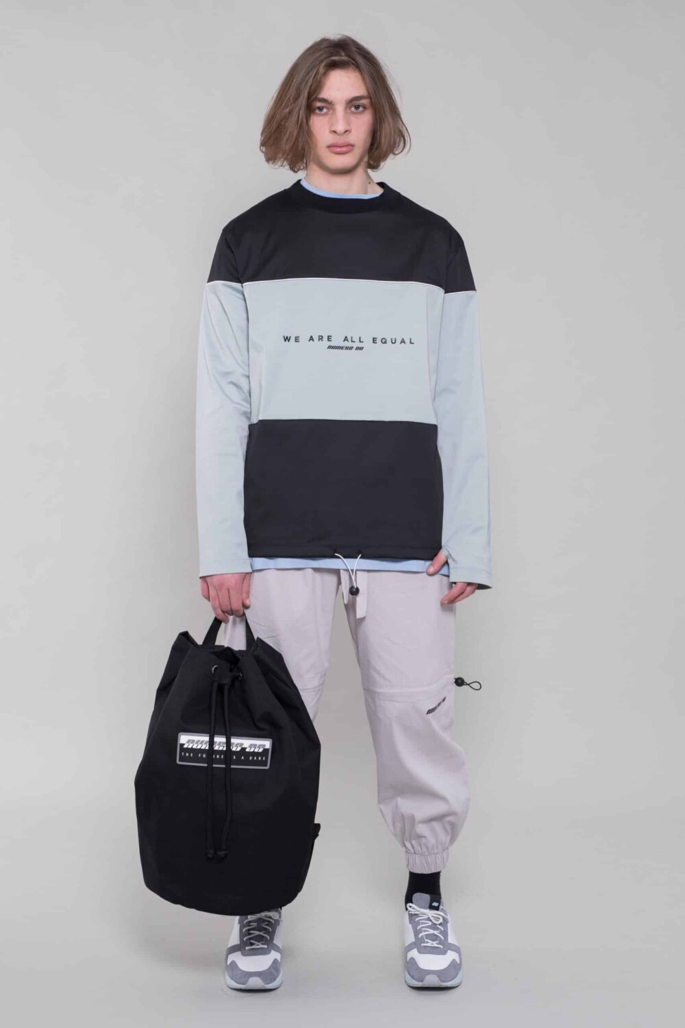 BICOLOR SWEATSHIRT