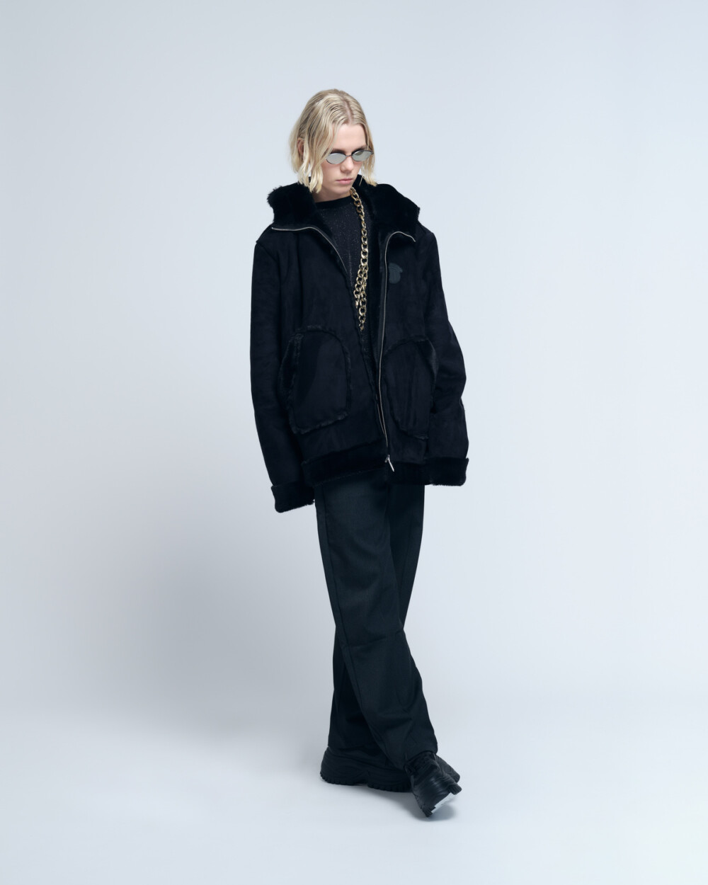 marx eco shearling jacket - Image 5