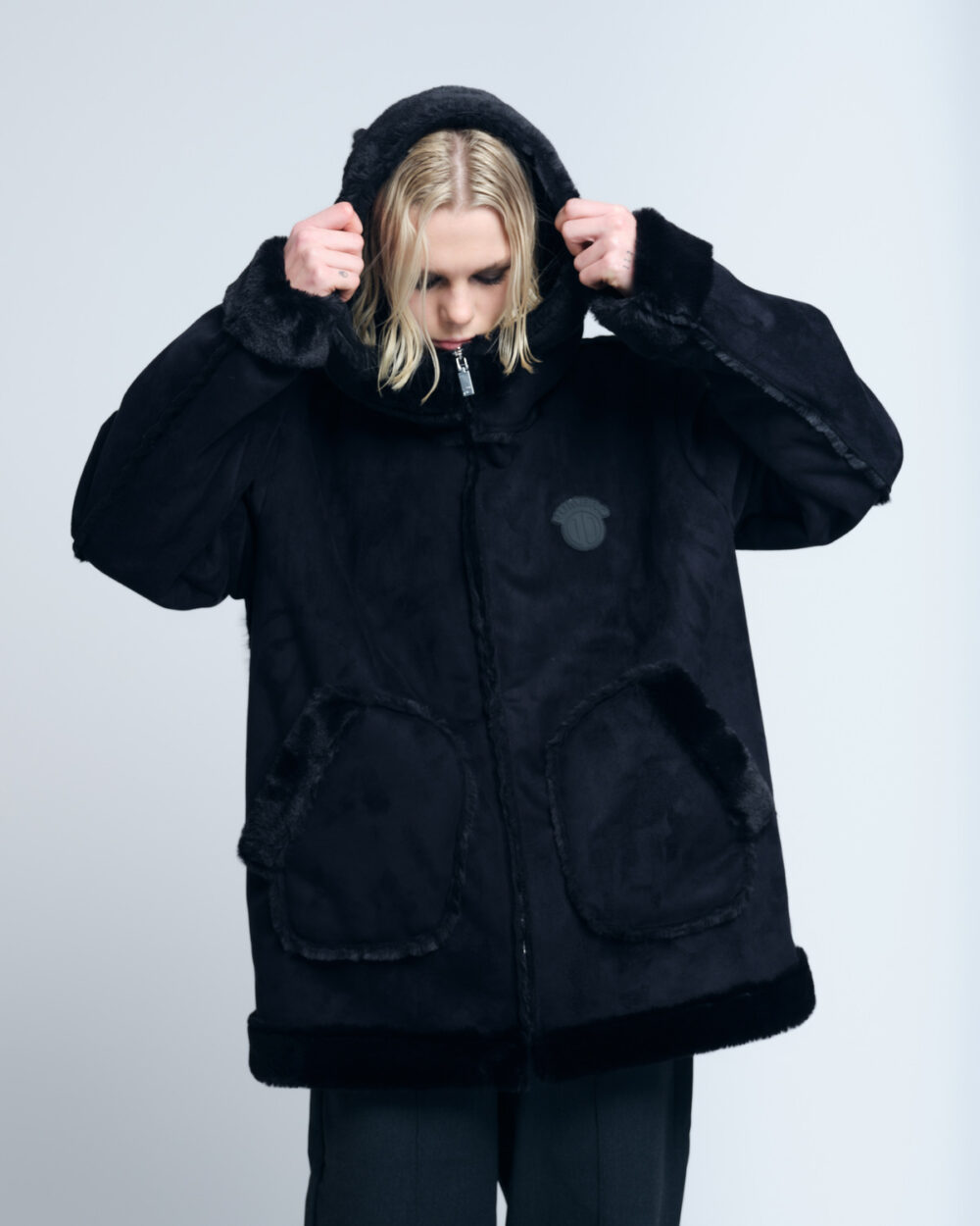 marx eco shearling jacket - Image 3