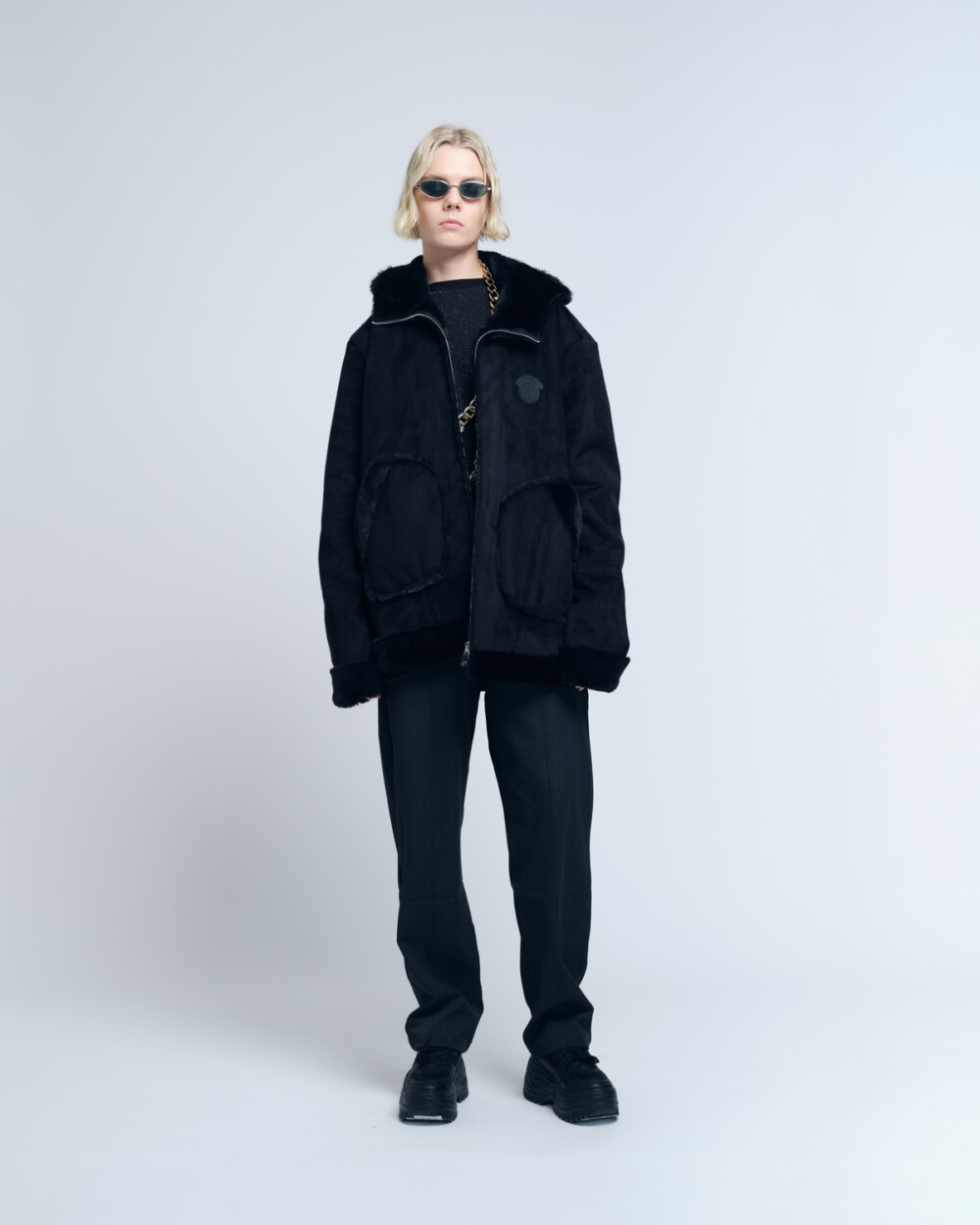 marx eco shearling jacket - Image 2