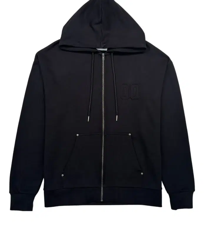 embroydered full zip